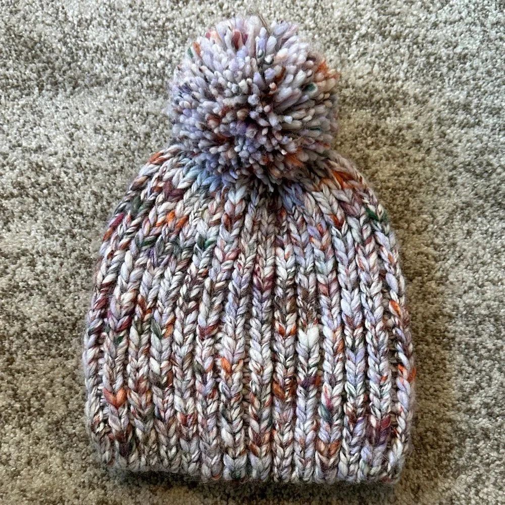 Madewell Chunky Pom-Pom Beanie Hat O/S